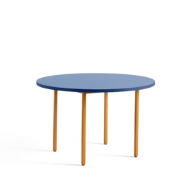 Two-Colour tafel rond Ø 120 cm - blauw ochre - Muller Van Severen / HAY