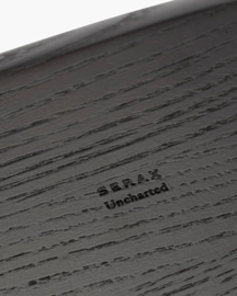 Out of lines - Slabestek set van 2 zwart hout - Serax / Uncharted