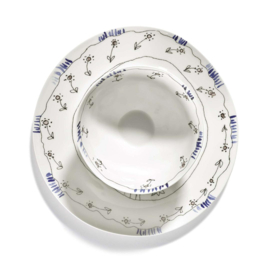 Kom 18 cm H 9,5 cm Anemone Milk - Marni / Serax