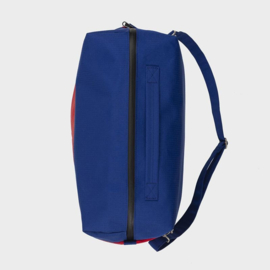 The 24/7 Bag weekendtas 'electric blue & redlight' - Susan Bijl