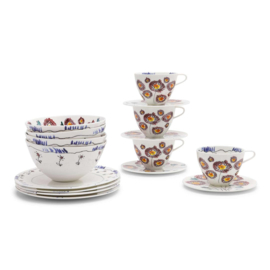 Ontbijtset 12-delig Anemone Milk - Marni / Serax