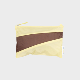 The New Pouch M 'joy & brown' - Susan Bijl