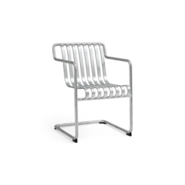 Palissade Cantilever Dining Armchair Hot Galvanised - HAY