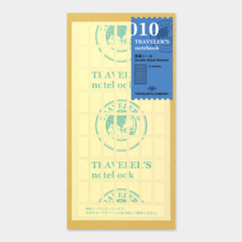 Refill 010 both side sticker voor Traveler's Notebook - Traveler's Company