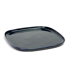 Vierkant bord 25,4 cm Dark Blue - Serax / Anita Le Grelle