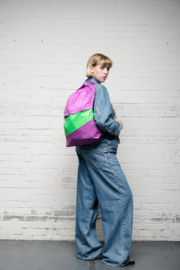 The New Foldable Backpack L 'Echo & Greenscreen' - Susan Bijl AMPLIFY