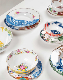 Hybrid servies - Dinerbord 27,5 cm 'Ipazia' - Seletti