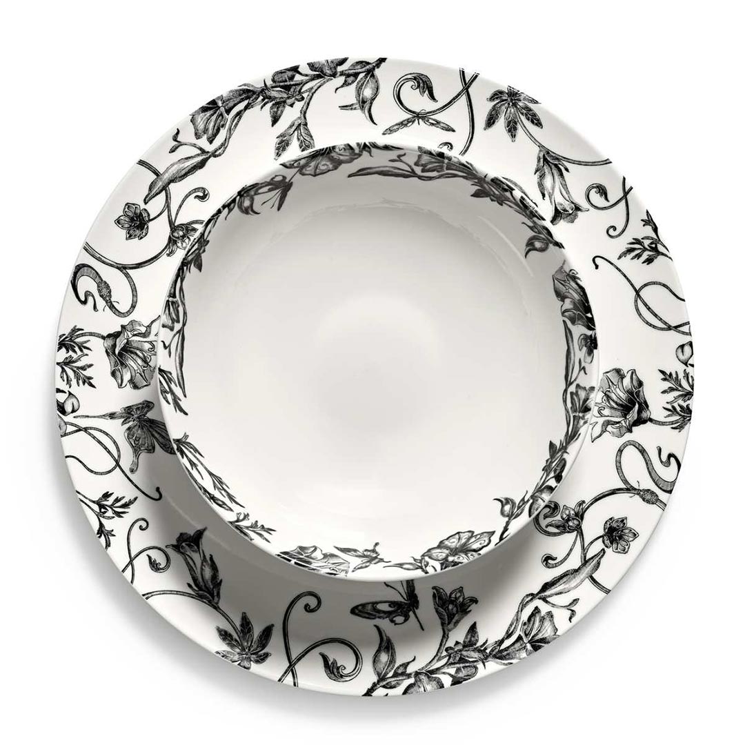 Servies Unity - XL bord 27 cm 'Bloemen' - Tomorrowland / Serax