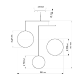 Focus X3 Hanglamp - DCW éditions / Yuji Okitsu