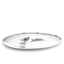 Serveerbord Ovaal 46,5 cm Camelia Aubergine - Marni / Serax