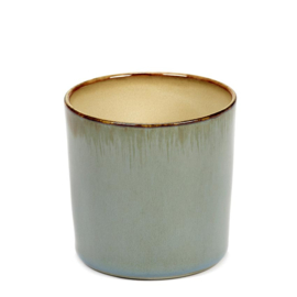 Beker cylinder hoog Smokey Blue & Misty Grey - Serax / Anita Le Grelle