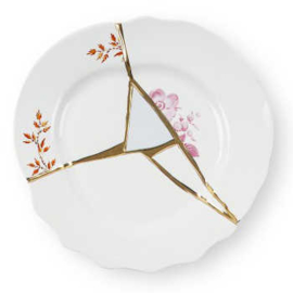 Kintsugi servies - Dessertbord (no.1) 21 cm - Seletti