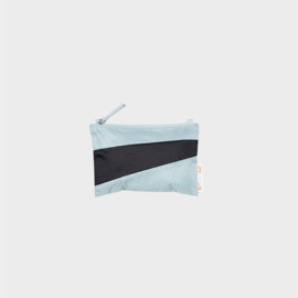 The New Pouch S 'Surf Spray & Black' - Susan Bijl UNTITLED