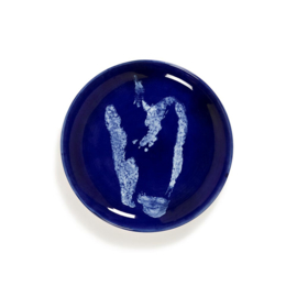 Plat bord 19 cm Azuurblauw & Wit - Ottolenghi / Serax