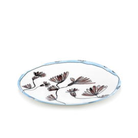 Serveerschaal 31 cm Camelia Aubergine - Marni / Serax