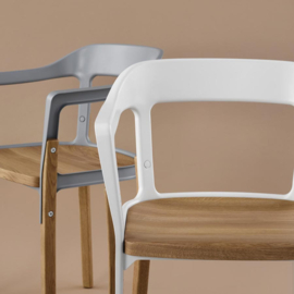 Stoel Steelwood Chair eikenhout - Magis