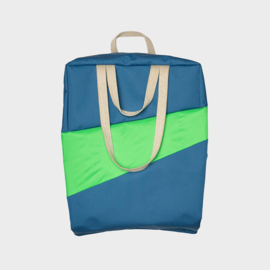 The New Tote Bag L 'dark patrol & greenscreen' - Susan Bijl FLASH