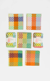 odds & ends keukenhanddoek #56 checkered check - Foekje Fleur