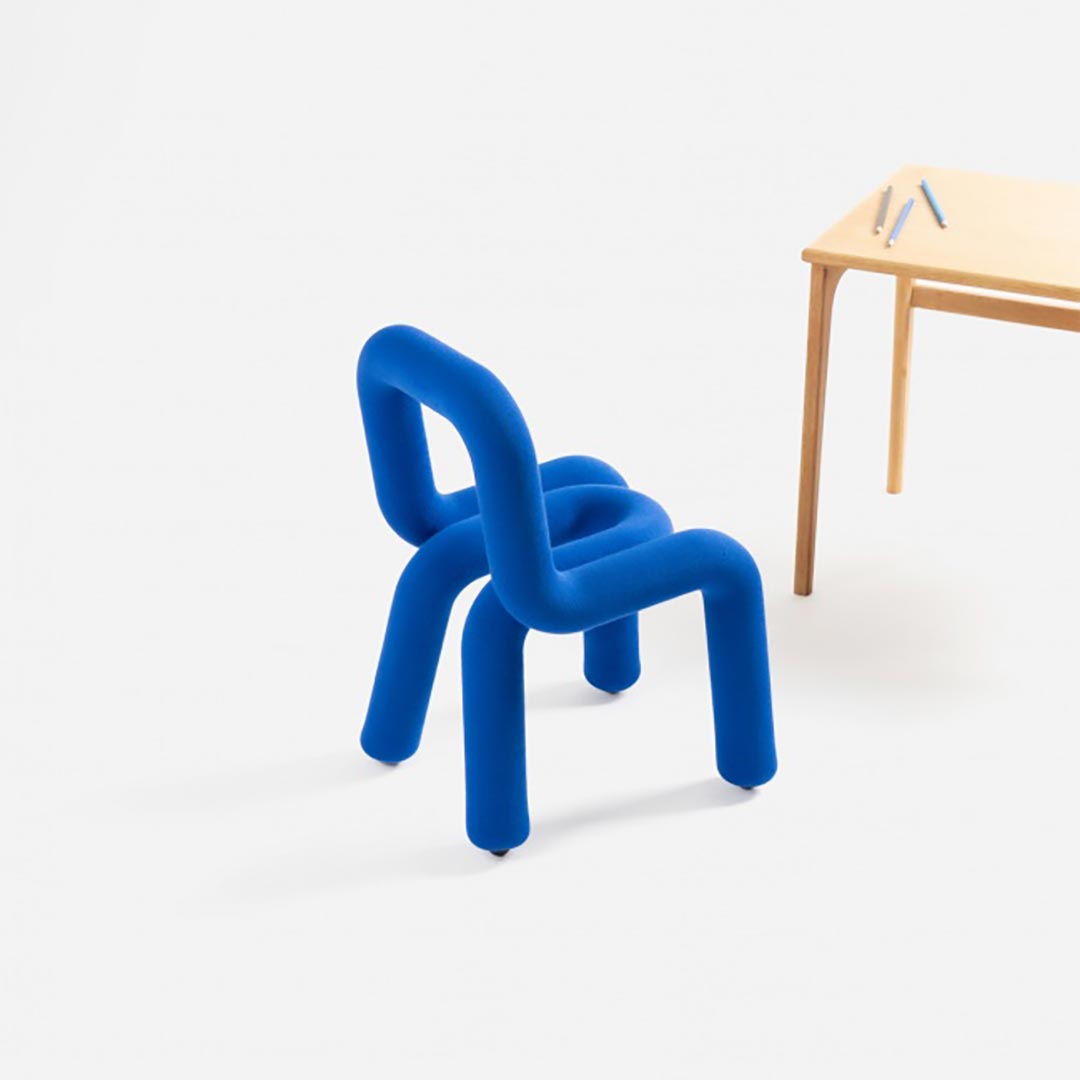 Mini Bold Chair Blue - Big-Game / Moustache