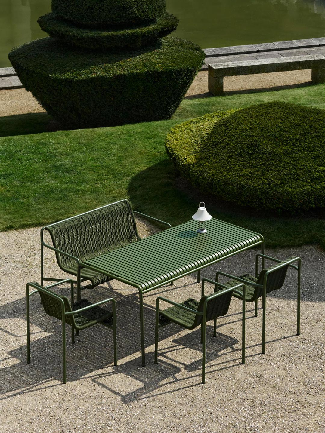 Palissade Cord Eettafel bank / Dining Bench - HAY