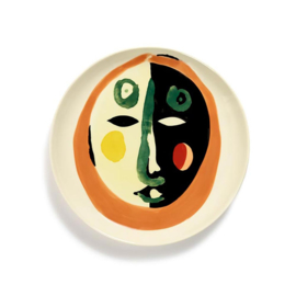 Plat bord 22,5 cm Face #1 - Ottolenghi / Serax