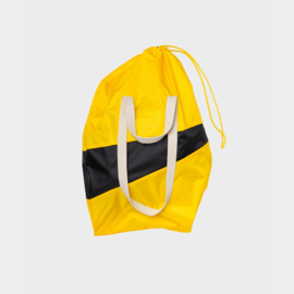 The New Trash Bag M 'Sunflower & Black' - Susan Bijl UNTITLED