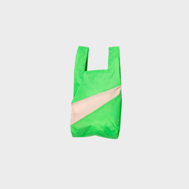 Shoppingbag S 'greenscreen & tone' - Susan Bijl AMPLIFY