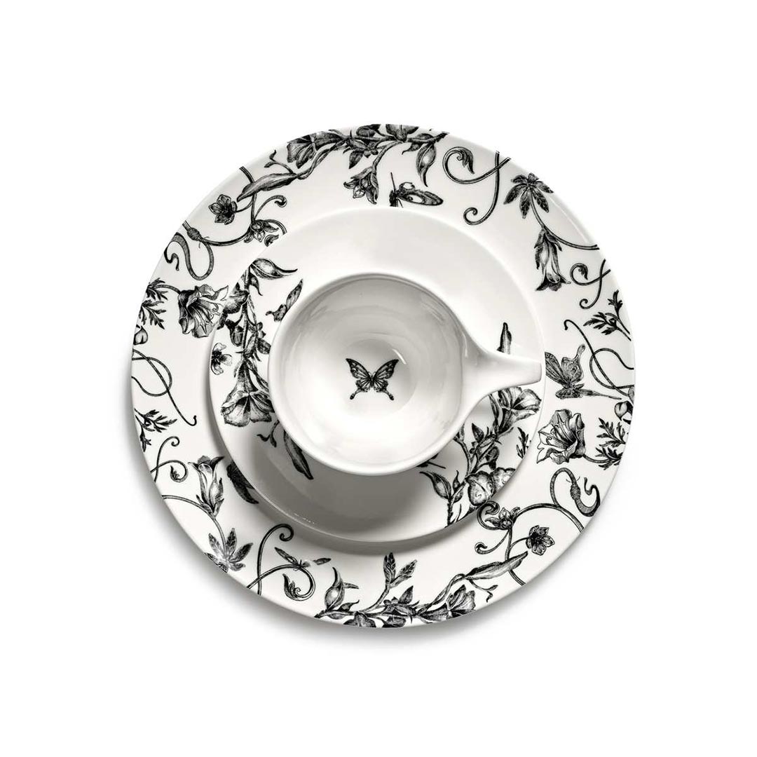 Servies Unity - XL bord 27 cm 'Bloemen' - Tomorrowland / Serax