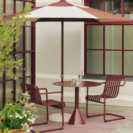 Palissade Cantilever Dining Armchair Hot Galvanised - HAY