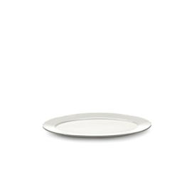 Servies Silhouette - Plat bord ovaal S 18,5 cm - Sergio Herman / Serax
