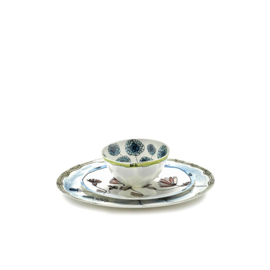 Plat bordje 20 cm Camelia Aubergine - Marni / Serax