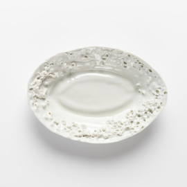 Ovale borden Fragility of Things 'White' - Daniel van Dijck