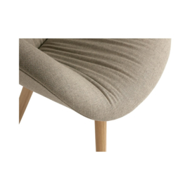 AAL 82 SOFT ronde houten poten, gestoffeerd - HAY