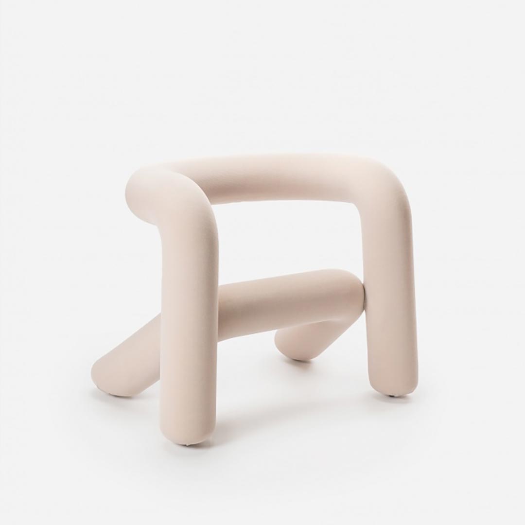 Extra Bold Armchair Pearl - Big-Game / Moustache