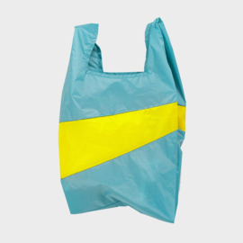 Shoppingbag L 'concept & fluo yellow' - Susan Bijl