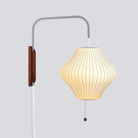 Nelson Pear Wall Sconce Cabled wandlamp - HAY