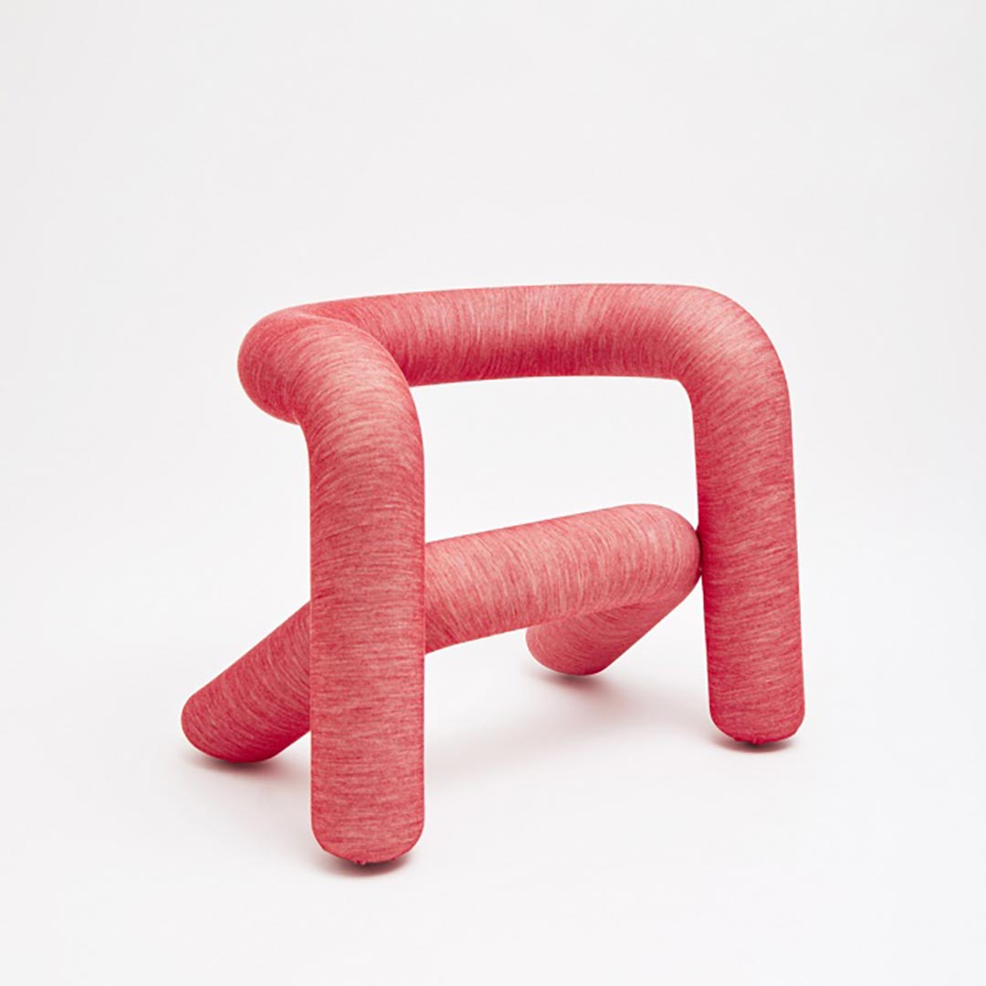 Extra Bold Armchair Red-Ecru - Big-Game / Moustache