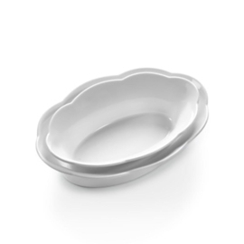 Servies Silhouette - Serveer schaal Ovaal M 27 cm - Sergio Herman / Serax