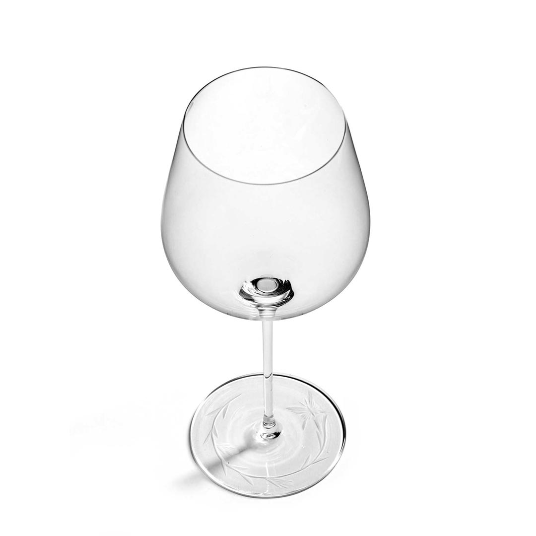 Servies Unity - Witte Wijnglas 'Vlinders' - Tomorrowland / Serax