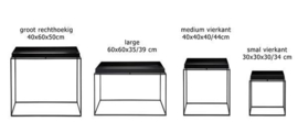 Tray Table bijzettafel / salontafel 40 x 60 cm - HAY