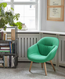 AAL 82 SOFT ronde houten poten, gestoffeerd - HAY