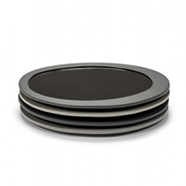 Servies 'Inner Circle' Maarten Baas: Plat Bord Small (21 cm) - Valerie Objects