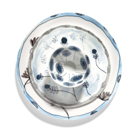 Serveerschaal 31 cm Camelia Aubergine - Marni / Serax