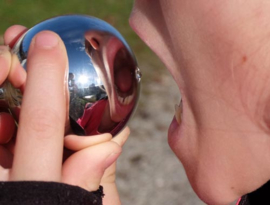 Educatief speelgoed: Glazen spiegel bal