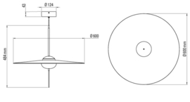 Mono Hanglamp - DCW éditions / Vantot