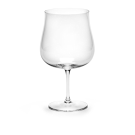 Servies Silhouette - Rode wijnglas 69CL - Sergio Herman / Serax