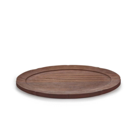 Servies Silhouette - Dienblad ovaal hout 30 cm - Sergio Herman / Serax