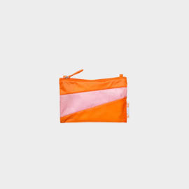 The New Pouch S 'Orange & Pink Panther' - Susan Bijl UNTITLED