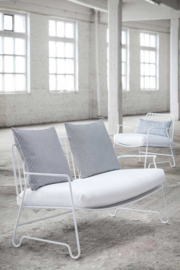 Showroommodel tuinbankje Lounge  Fish & Fish met 3 kussens - Paola Navone / Serax