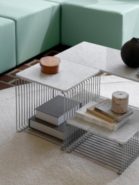 Panton Wire Single Half Height (B 35, H 17 cm) - Montana